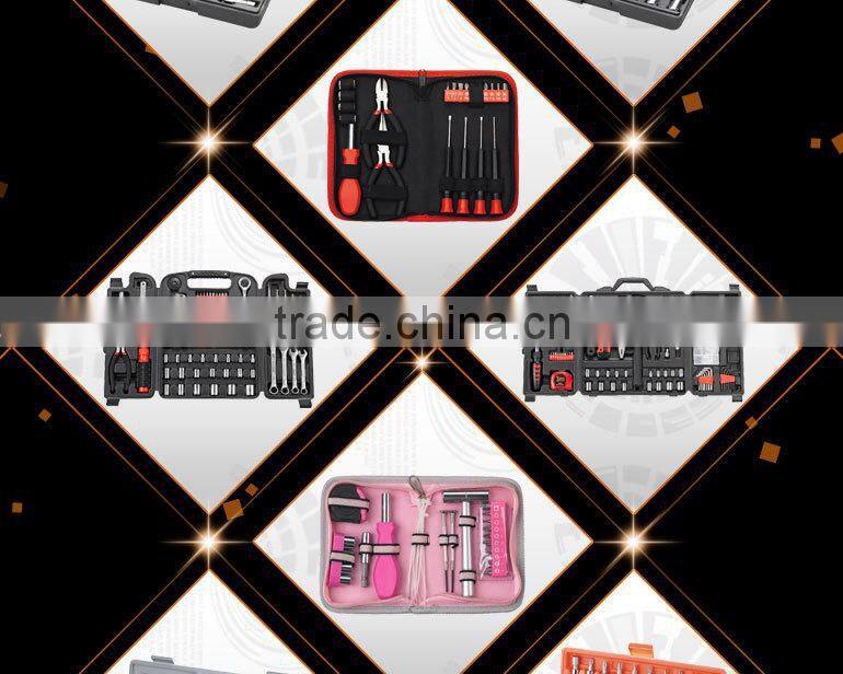 41Pcs Tools Kit in Case ,Transparent Case with Bits and Sockets