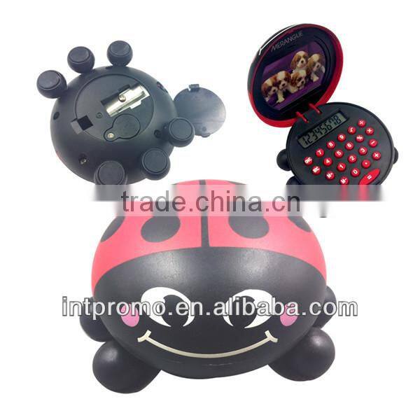novelty animal shaped plasitc cartoon calculator for student