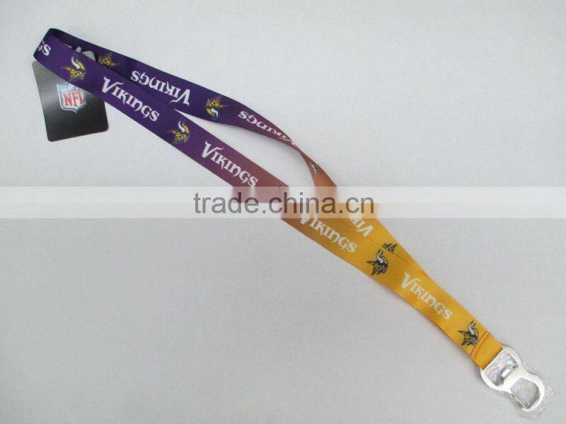 Hot Sale Beer lanyard with bottle opener