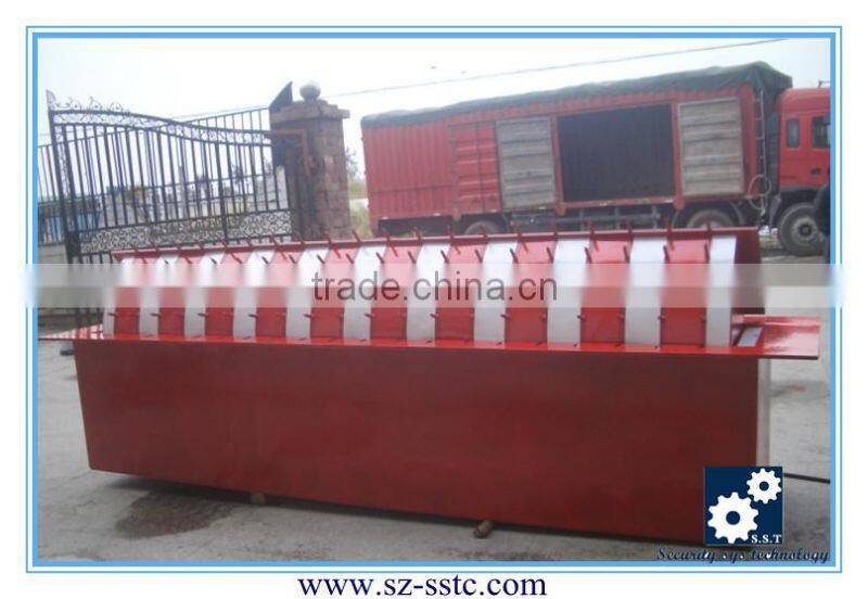 Heavy duty hydrualic system edging road kerb