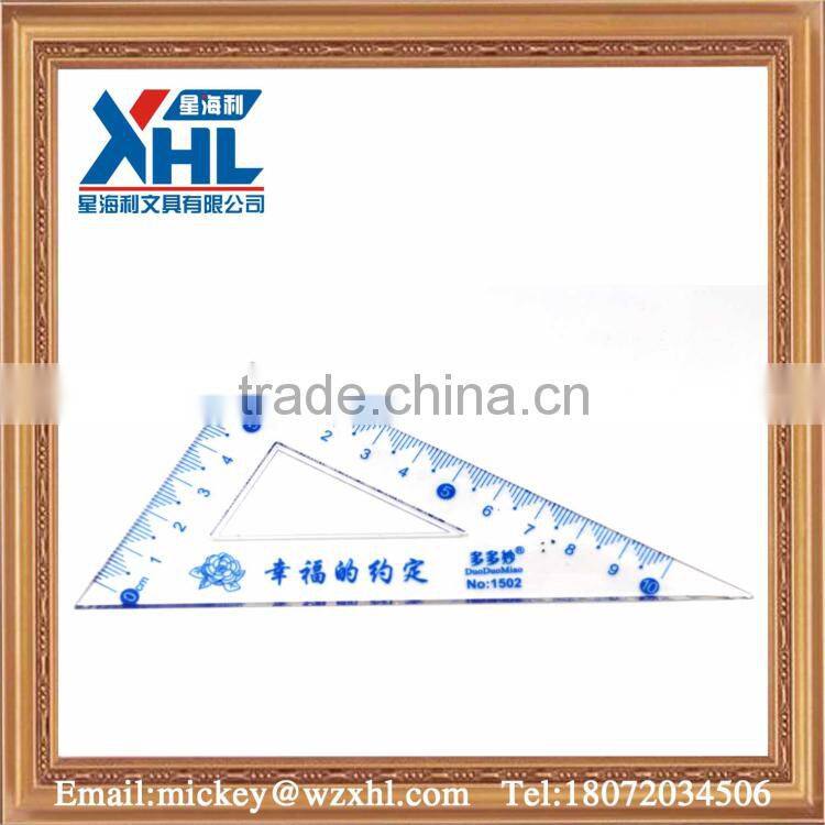 girls cartoon 15cm plastic scale ruler