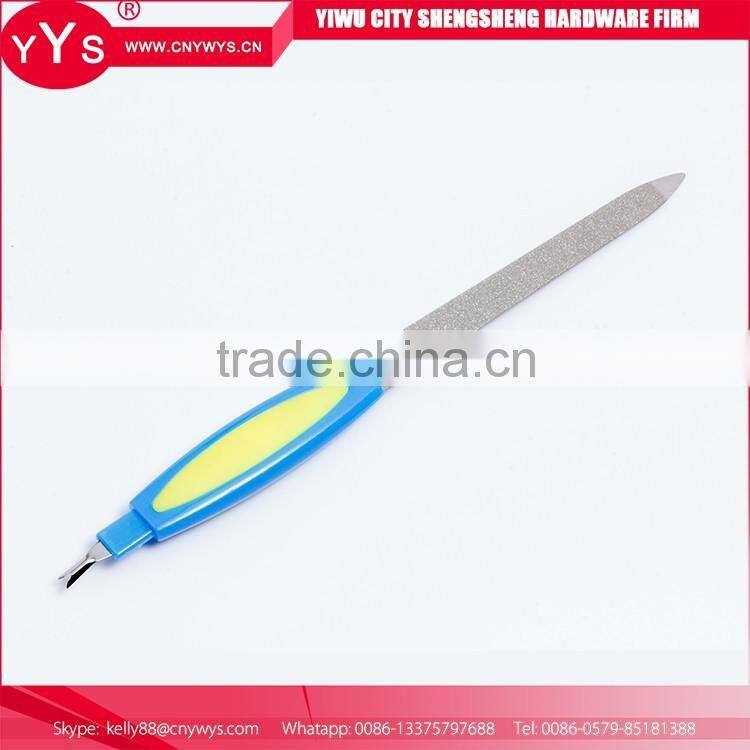Wholesale China products glass nail file , flower printing , diamond nail file