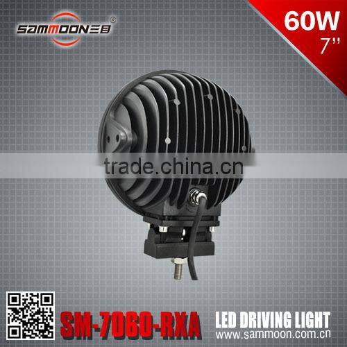 Original OEM Factory Super Power 60W LED Driving Light, LED spot light, LED truck lights_SM-7060-RXA