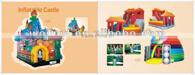 Children funny inflatable fun bounce house/inflatable bouncy castle products