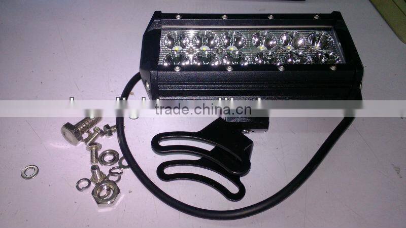 Double row 4inch 18w 4X4 offroad led light bar