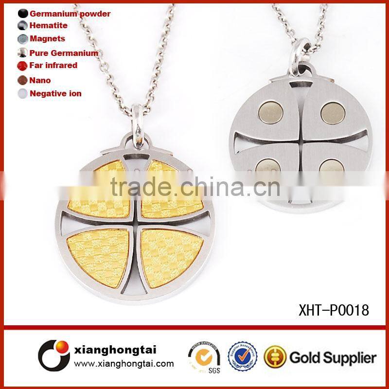 Scalar Energy Custom Stainless Steel jewelry logo tags