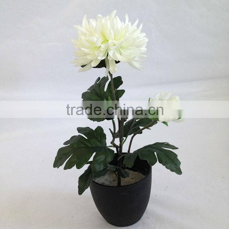artificial flower chrysanthemum bonsai supplies