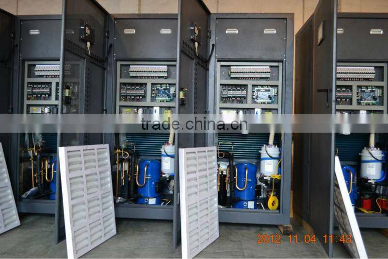 CE certificated Precision air conditioner floor standing down flow water cooled inverter type same quality with Emerson