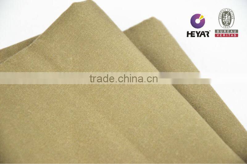 brown khaki twill fabric
