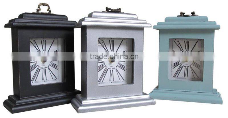 Table Clock Desktop Metal Clock For Home Decoration