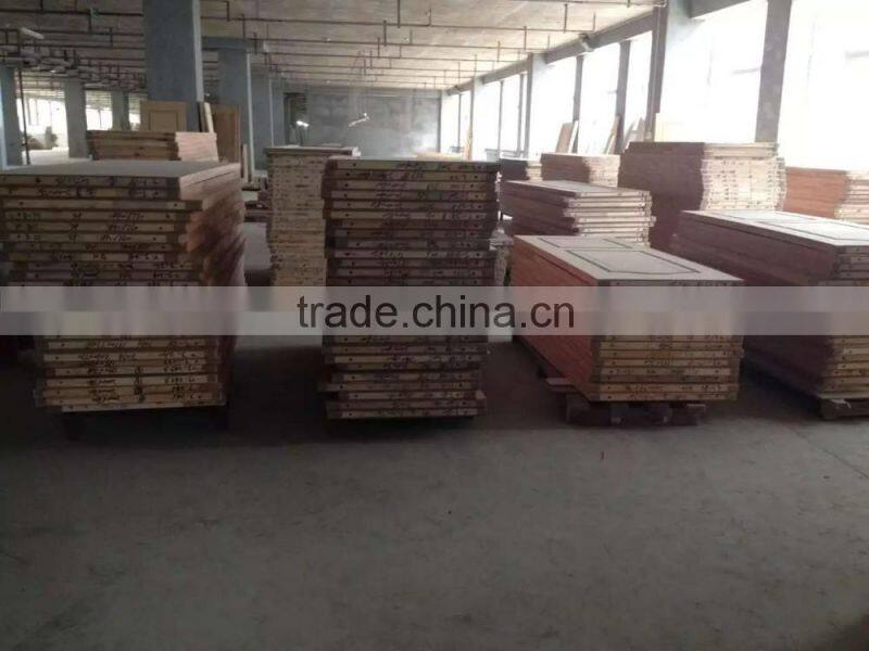 Commercial Position Wholesale wood door press machine entry door