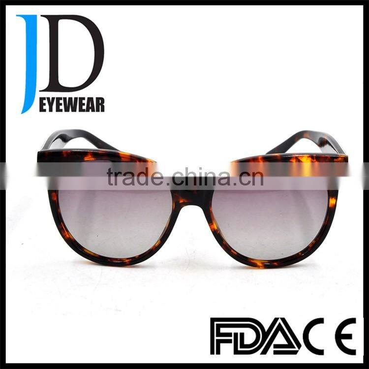 Newest pretty summer ladies sunglasses double color temple personalized cheap sunglasses