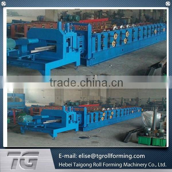 Standard CNC Multi-model Z Purlin Machine Flying Saw Roll Forming Machine