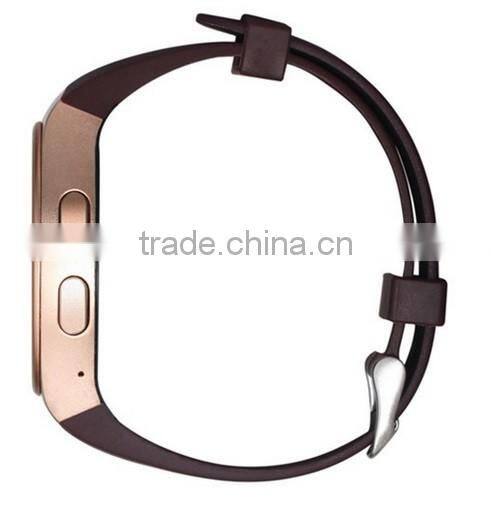 Full Display Round IPS Screen LCD MTK2502C BT4.0 blood pressure monitor watch KW18