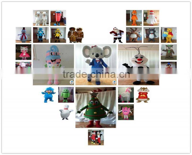 Hola custom mascot head/mascot costume supplier China