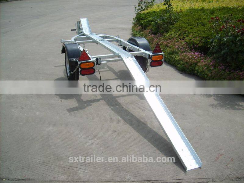 Motorcycle Trailer with Loading Ramp CMT-28