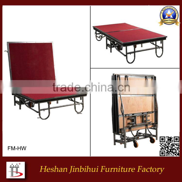 Folding wedding aluminum stage platform