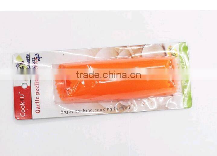 china factory high quality professional vegetable tools silicone garlic skin peeler