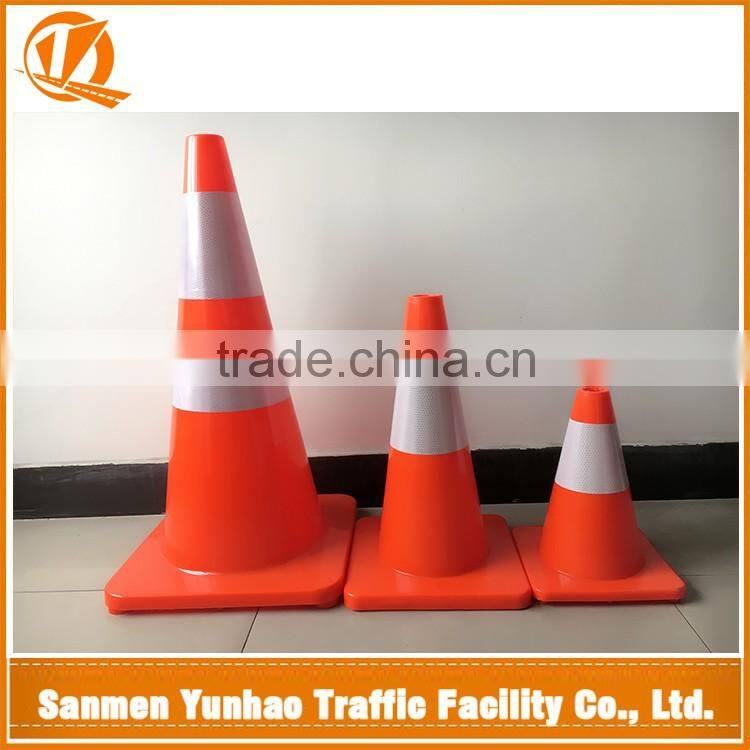 USA market best sailing high quality flexible pvc cone,road reflective traffic cone