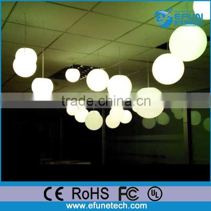 remote control color changing led ball light for event/party decorative ,illuminated globe pendant lighting