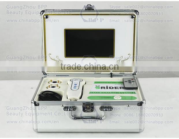 Free shipping skin and hair analysis machine with optical image stabilizer