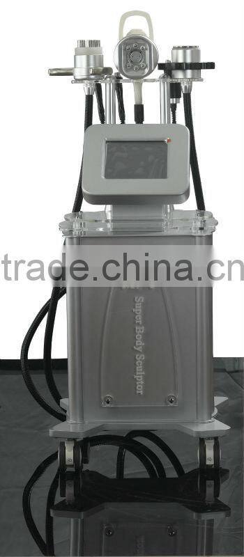 High quality newmeir rf vacuum beauty salon equipment with 50khz cavitation bio light
