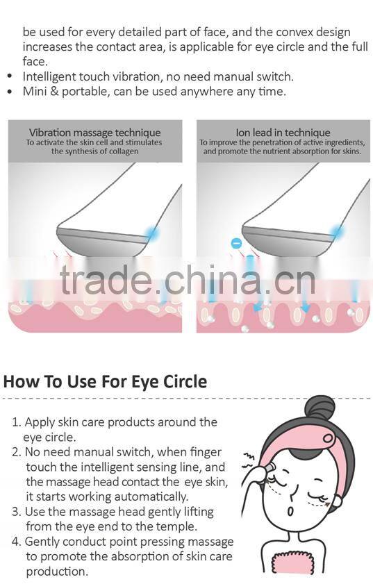 China Wholesale Promotional Gift Electric Automatical Handheld Anti Wrinkle Massager Magic Eye Wrinkle Eraser Pen