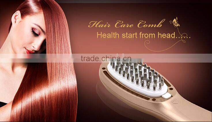 Hot sale and unique hair growth comb laser massage comb