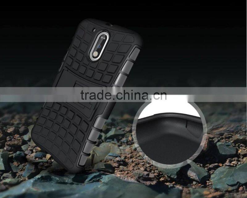 For MOTO G4 PLAY Armor CASE Heavy Duty Hybrid Rugged TPU Impact Kickstand ShockProof Tyre CASE COVER TANK COVER CASE