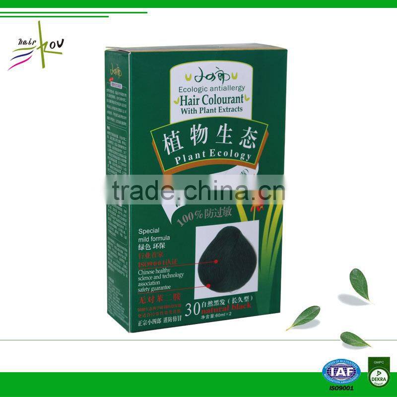 16 colors most popular fashion color hair dye