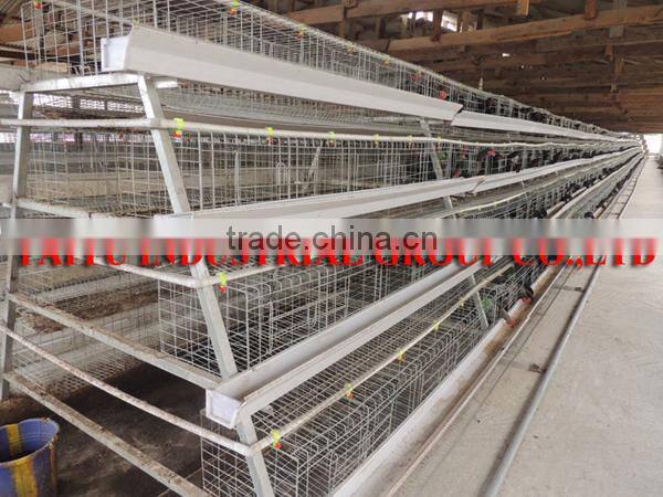 TAIYU Automatic Poultry Battery Cage for Nigerian Farm