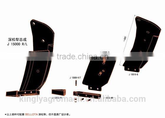 2015 hot sale agricultural tillage tools BELLOTA PLOUGH parts