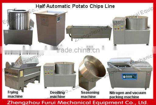 promotion fried potato chips/ stick machine
