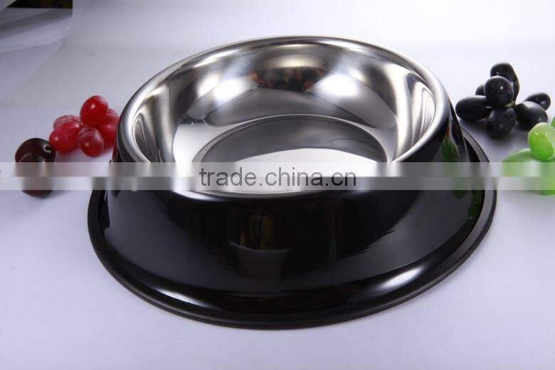 Classic dog feeder/pet bowl holders/stainless steel pet bowl,dog bowl anti skid