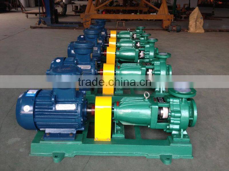 IHF Series Fluoro cast iron Corrosion-Resistant portable chemical pump