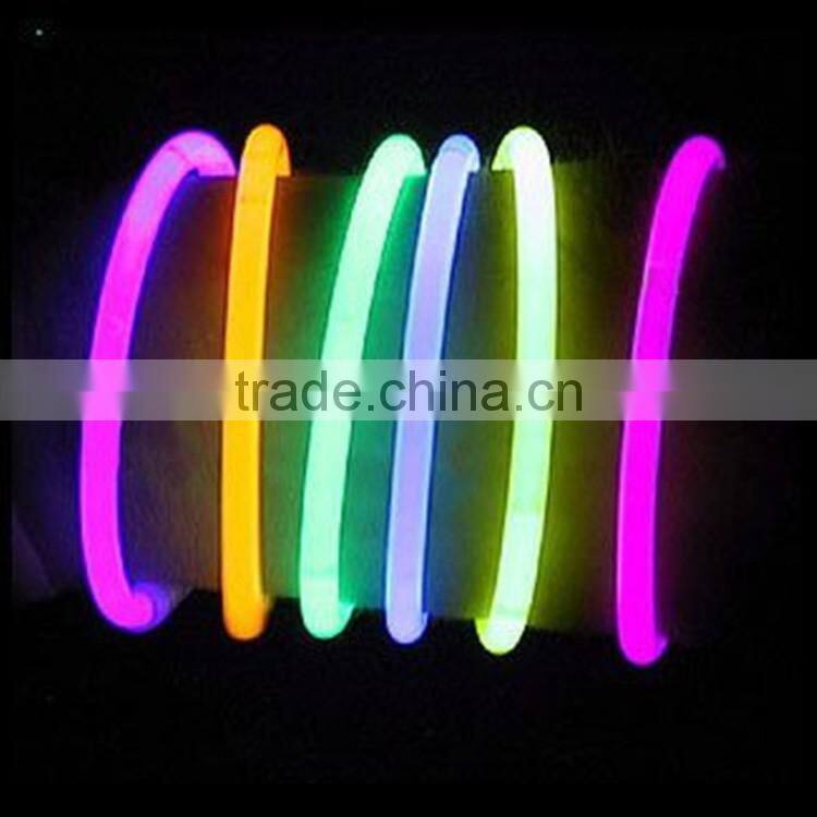 8'' Glow in the dark Glow Plastic Bracelet
