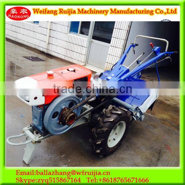 Multifunctional 6rows corn / wheat /rice seeder with rotary tiller machine used 2wd diesel engine walking tractor