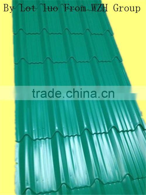 Color coated steel coil and sheet