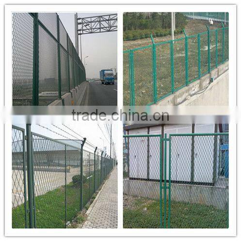 Expanded Metal Fence