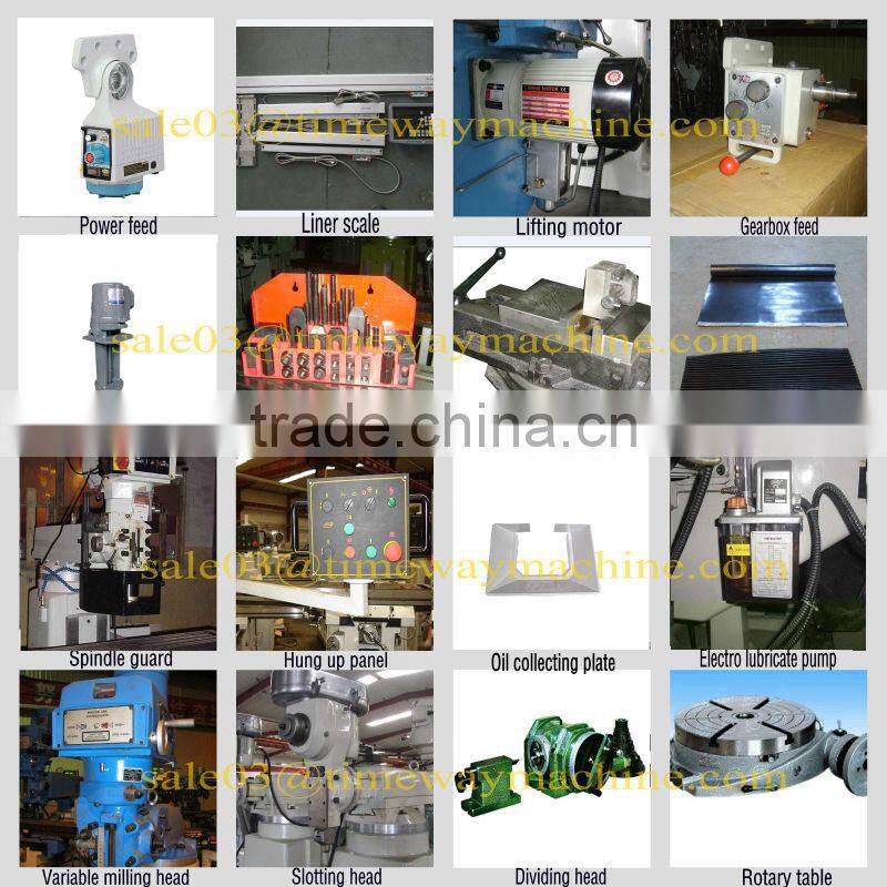 M250D Universal Turret milling machine / Vertical turret milling machine