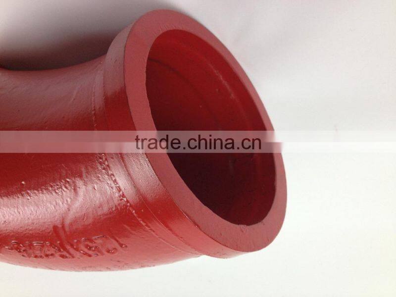 DN125 concrete pump pipe bends, manufacturer in China