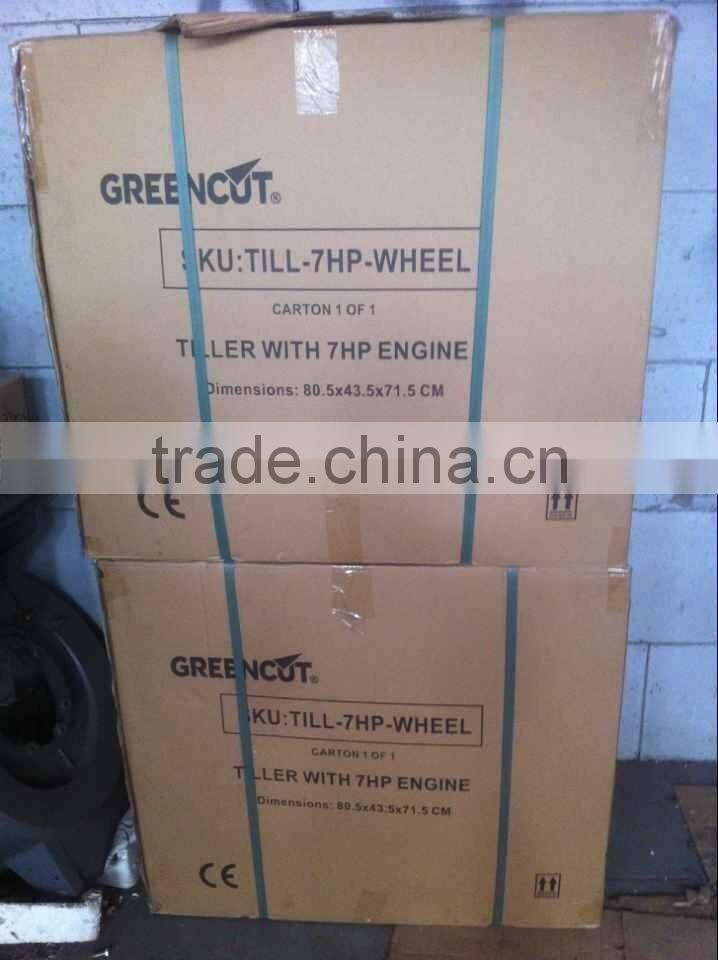 4 stroke tiller mini tractor with 168F 170F engine