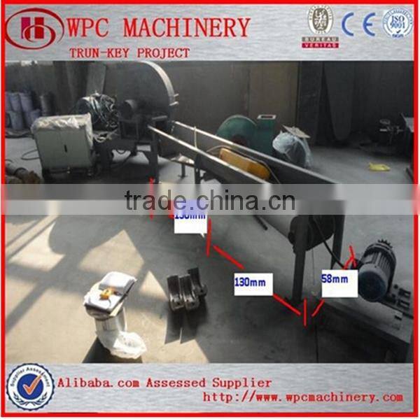 natural fiber and wood block wood pilverizer plant