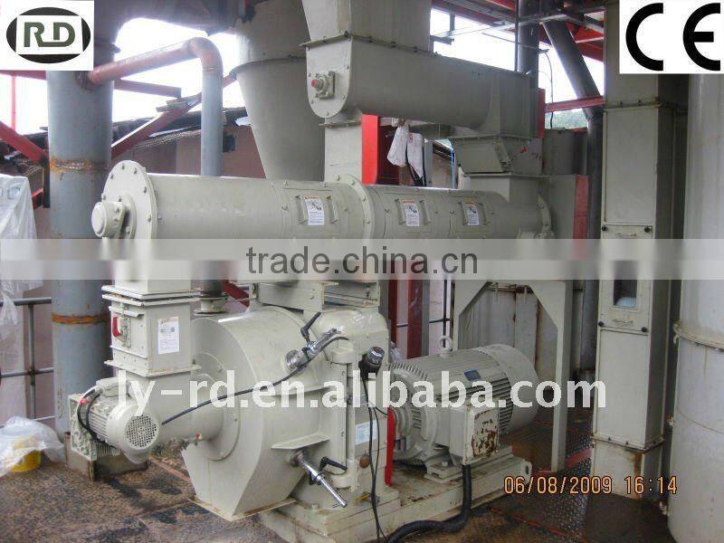 Complete wood pellet line with CE GOST SGS