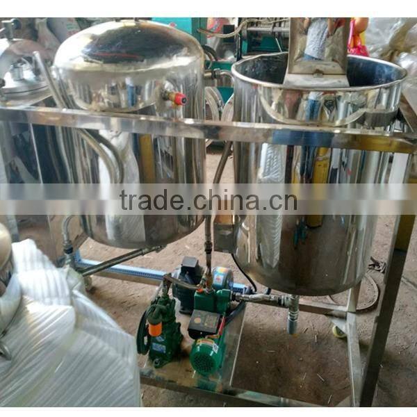Hot popular Palm kernel oil processing machine crude oil refinery plant