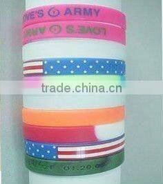 Promotional Various Colorful Silicone Bracelet