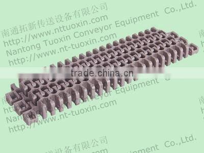 S2400 Radius Flush Grid High Deck Modular Conveyor Belt, Plastic Belt Manufacturer