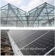 hot sale commerical glass greenhouse shade green house design