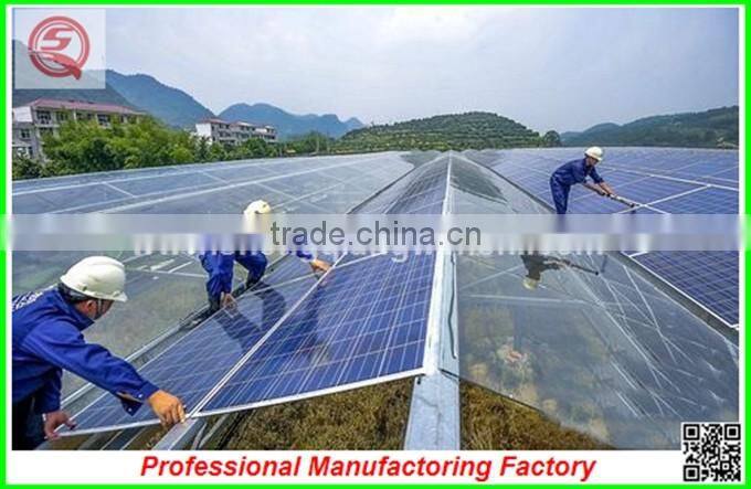 Top quality polycarbonate board agricultural greenhouses with muti span