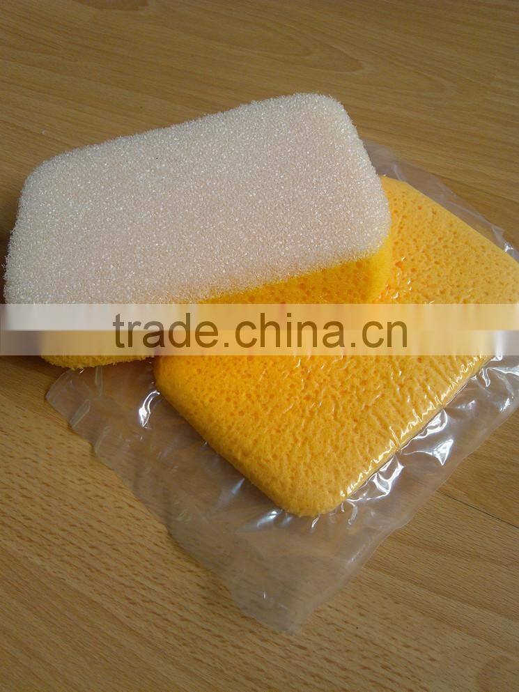 Car Cleaning sponge, compressed car cleaning sponge,PU sponge cleaning sponge